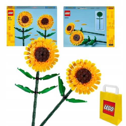  LEGO ICONS 40524 Girasoli + Busta di carta VP LEGO 6315792 Medio