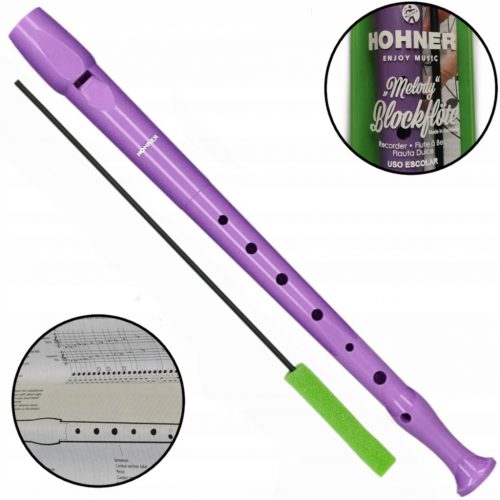  HOHNER 9508 MALVE - FLAUTO FLUO SOPRANO LAVANDA + TUTORIAL FIKU MIKU