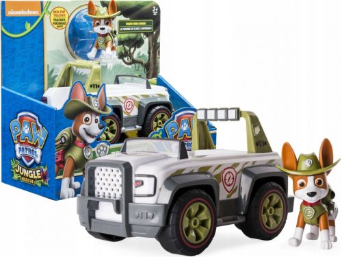  FIGURA TRACKER PAW PATROL + SALVATAGGIO AUTOMATICO DELLA GIUNGLA