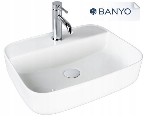 Lavabo da appoggio rettangolare Bevisa Nave