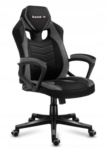  Sedia da gaming Huzaro Force 2.5, tessuto grigio