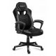  Sedia da gaming Huzaro Force 2.5, tessuto grigio