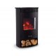 Caminetto indipendente con funzione riscaldamento Klarstein nero 1900 W 49 x 79 x 35,5 cm