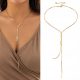  Collana a catena in oro, Nappe, Nappe, Lunga, Lunga, Pendente