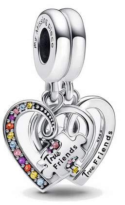  Md Charms Cuore True Friends Puzel S925