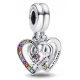  Md Charms Cuore True Friends Puzel S925