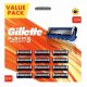  Cartucce originali per rasoi Gillette Fusion 5 Sport, 12 pezzi, confezione grande