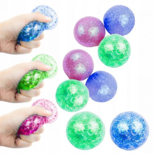  GEL LISCIO CON GLITTER ANTISTRESS UVA SENSORY PRANK COLOR