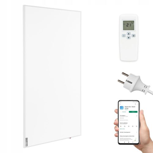 Pannello riscaldante a infrarossi da 700W + termostato WIFI PILOT