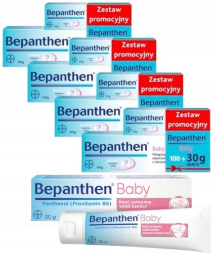  BEPANTHEN Baby Set unguento protettivo, 4x100 g