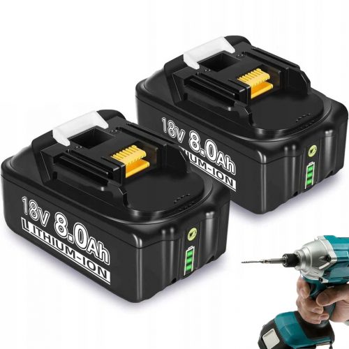  Batteria Dedra agli ioni di litio 18 V 8 Ah