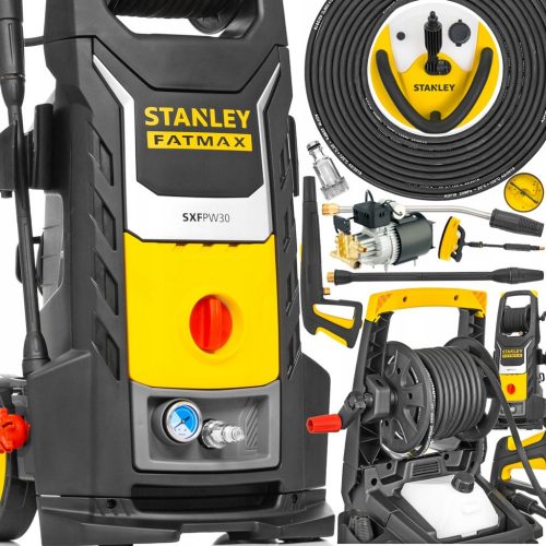 Idropulitrice Stanley 260 bar 3000 W + spazzola Stanley Patio Cleaner 41953