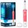  Oral-B Vitality D100 Spazzolino elettrico creato con tecnologia Braun, rosa