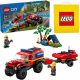  60412 CAMION DEI POMPIERI 4X4 CON BARCA DI SOCCORSO + sacchetto di carta VP LEGO 6315792 medio