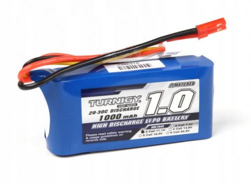  BATTERIA Batteria LI-PO 11.1V 3S 1000mAh 20C 20A TURNIGY