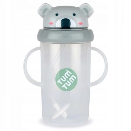  Bottiglia Tum Tum con Cannuccia per Bambini Koala Kev 300 ml