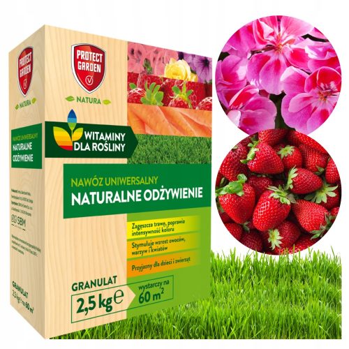  Concime azotato in granuli Protect Garden da 2,5 kg