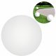  Palo luminoso rotondo Eko-Light E27, 28 cm, bianco