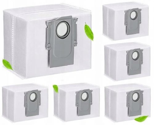  6x SACCHETTI POLVERE PER XIAOMI ROBOROCK STATION Q5 Q7 MAX+ S7 S8 MaxV Ultra