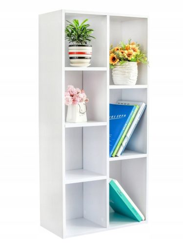  Mensole libreria ModernHome 50 x 106 x 24 cm bianche