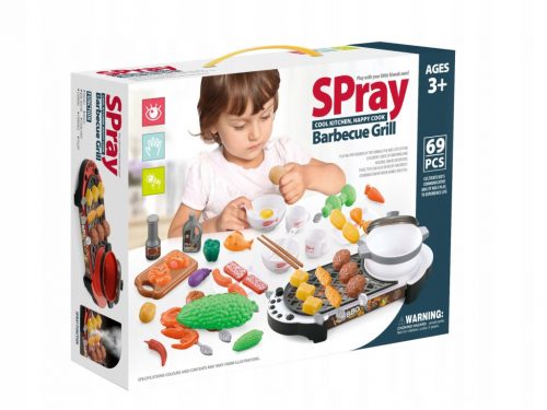  ModernHome SPray Barbecue Grill cucina per bambini