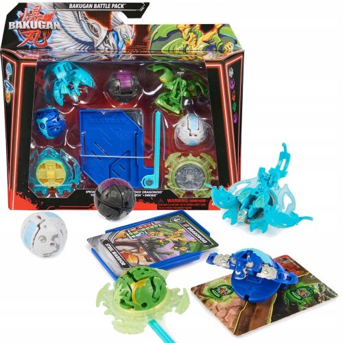  BAKUGAN ATTACCO SPECIALE DRAGONOID ATTACCO SPECIALE VENTRI CONFEZIONE DA 5