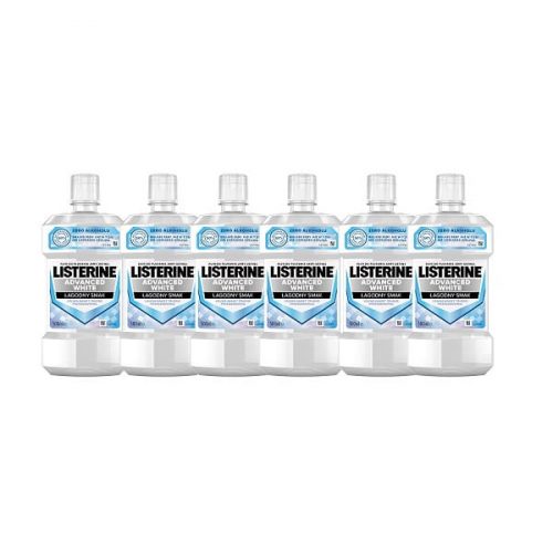  Listerine Advanced White Gusto Delicato 1000 ml collutorio