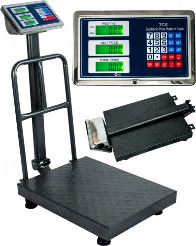 PIATTAFORMA MAGAZZINO BILANCIA 150kg 30x40cm NEGOZIO