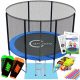 Trampolino - Trampolino Carruzzo con rete 252 cm FT 8 (244-252 cm)