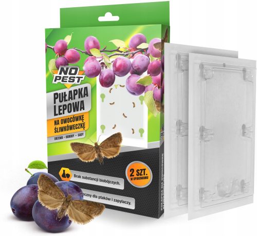  TRAPPOLA A BASTONE PER MOT DELLA FRUTTA, METTER PLU, FARFALLA, INSETTI, NO PEST (2 PZ)