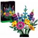  SET BLOCCHI - BOUQUET DI FIORI FAI DA TE GRAZIOSO COME REGALO 939 pz