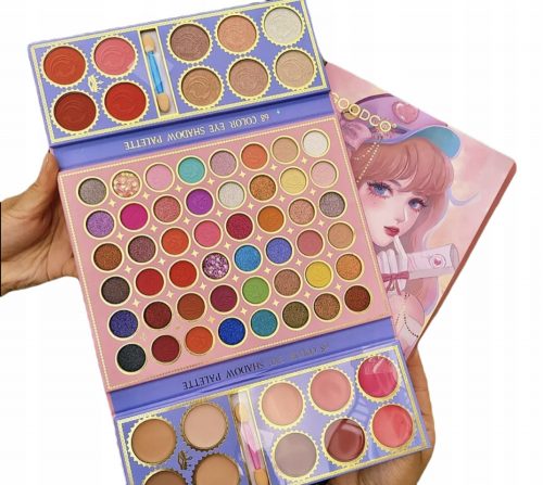  MEGA GRANDE SET PITTURA PALETTE TRUCCO COSMETICI PER BAMBINI 68 COLORI