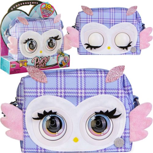  Borsa interattiva Purse Pets Spin Master Owl