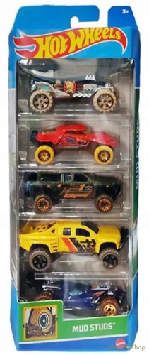  Hot Wheels x5 pezzi BORCHIE DI FANGO Off Road Jeppy HTV40 Regalo confezione da 5