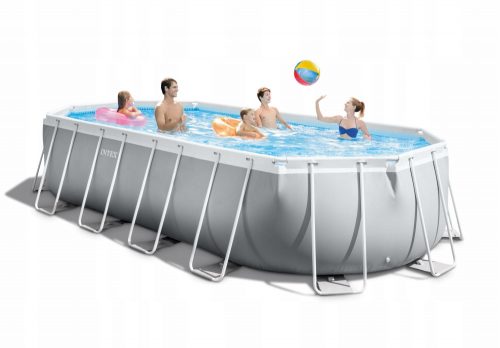 Piscina Intex con cornice ovale 610 x 305 cm