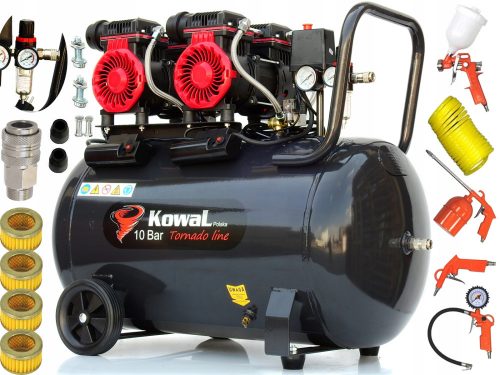 Compressore senza olio Kowal Polska K23+K 100 l 10 bar