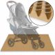  Tappetino EVA, imbottitura protettiva per passeggino 100x70 - BEIGE