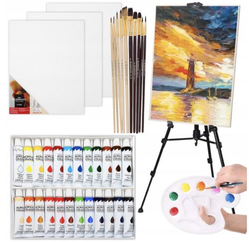  SET DI PITTURA ARTISTICA PER BAMBINI CON EALA, regalo