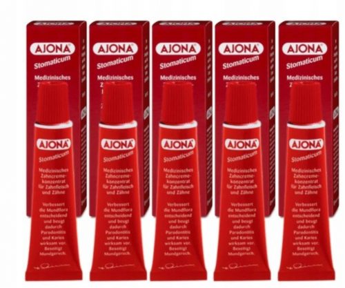  AJONA Dentifricio Medical Concentrato 5x25ml DE