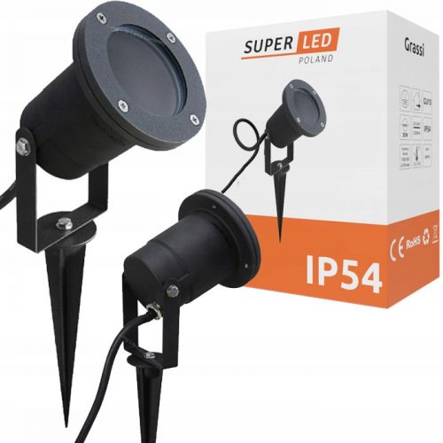  Lampada a sospensione Superled Polonia 32,5 cm nera