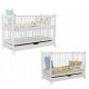  Letto in legno SKLEPBABY ZUZIA CASSETTO BIANCO 60 x 120 cm bianco