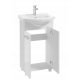  Mobile da bagno Deftrans con lavabo 85x50x40 cm bianco