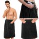 Kilt da sauna 140 x 50 cm nero