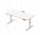  Scrivania Ultradesk Pulsar 120 x 60 x 65 cm bianca