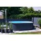 Piscina ovale Euroline 370 x 210 cm