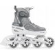  Pattini a rotelle regolabili Blackwheels Flex Pro, taglie 34-37, neri