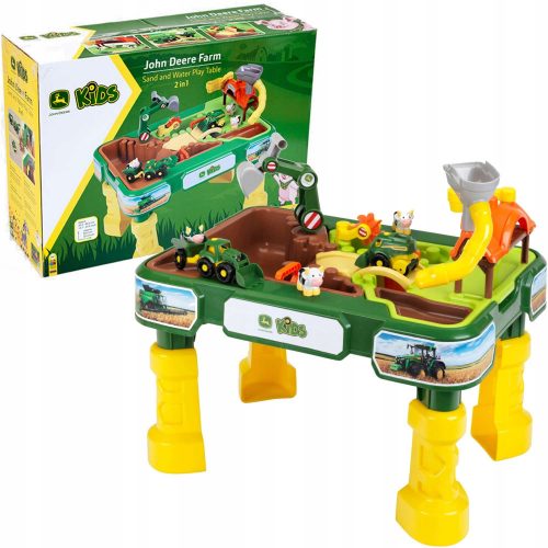 Tavolo da gioco con sabbia e acqua Klein 2in1 John Deere Farm