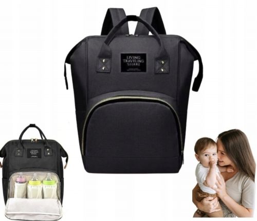  Organizer per passeggino, borsa funzionale per mamma e bambino, zaino 3 in 1