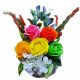 Sapone Fiori Bouquet Rose Ortensie Per Un Regalo