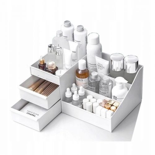 Organizer per cosmetici bianco CB15B